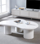 The Cloud CT1043W White Lacquer Coffee Table