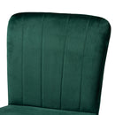 DC179-Emerald Green/Gold Bar Stool