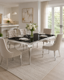 G-106-T BLACK RECTANGULAR DINING TABLE