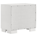  Coaster Furniture Jessica 202992 2-Drawer Nightstand - Snow White IMAGE 5