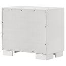  Coaster Furniture Jessica 202992 2-Drawer Nightstand - Snow White IMAGE 7