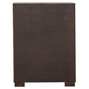  Coaster Furniture Jessica 200715 5-Drawer Bedroom Chest - Cappuccino IMAGE 4