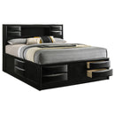  Size_King --  Coaster Furniture Briana Bookcase Bed with Storage IMAGE 2