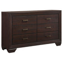  Coaster Furniture Kauffman 204391KE 6 pc King Bedroom Set IMAGE 4