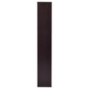  Coaster Furniture Theo 800264 71-inch 7-shelf Bookshelf - Cappuccino IMAGE 8