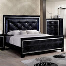  Furniture of America Bellanova CM7979BK 6 pc King Upholstered Panel Bedroom Set IMAGE 2