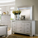  Furniture of America Bellanova CM7979SV 6 pc King Upholstered Panel Bedroom Set IMAGE 5