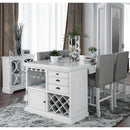 Furniture of America Sutton CM3390PT-5PC 5 pc Counter Height Dining Set IMAGE 3