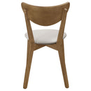  Coaster Furniture Kersey 103062 Wood Dining Side Chair - Chestnut (Set of 2) IMAGE 6