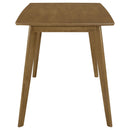  Coaster Furniture Kersey 103061 Rectangular 47-inch Wood Dining Table - Chestnut IMAGE 3