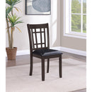  Coaster Furniture Lavon 102672 Wood Dining Side Chair - Espresso (Set of 2) IMAGE 9