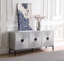 323 Glitz Sideboard/Buffet in Antique Silver