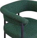 412Green-C Malin Boucle Fabric Upholstered Counter Stool
