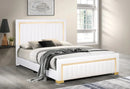 HH830-QUEEN WHITE BED