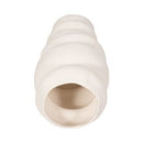 16x7 Hand Scribed Cairn Vase Vase White 21422-02