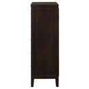  Coaster Furniture Carlton 202095 5-Drawer Bedroom Chest - Cappuccino IMAGE 4