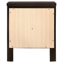  Coaster Furniture Carlton 202092 2-Drawer Nightstand - Cappuccino IMAGE 6
