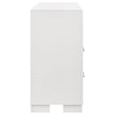  Coaster Furniture Jessica 202993 6-Drawer Dresser - Snow White IMAGE 8