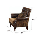  Acme Furniture Dreena 05497 Chair with Pillow IMAGE 4