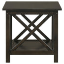  Coaster Furniture Rachelle 5909 3-piece Rectangular Coffee Table Set - Deep Merlot IMAGE 8