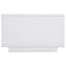 710768 PASEO RECTANGULAR COCKTAIL COFFEE TABLE WHITE HIGH GLOSS