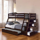  Acme Furniture Jason 37015 Twin/Full Bunk Bed with Trundle & Storage IMAGE 10