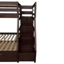  Acme Furniture Jason 37015 Twin/Full Bunk Bed with Trundle & Storage IMAGE 6