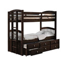  Acme Furniture Micah 40000 Twin/Twin Bunk Bed with Trundle & Storage IMAGE 1