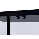  Coaster Furniture Delphinium 950170 5-shelf Clear Glass Curio Display Cabinet - Black IMAGE 8