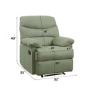 Acme Furniture Arcadia 00630 Motion Recliner IMAGE 10