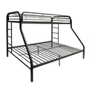  Acme Furniture Tritan 02053BK Twin/Full Bunk Bed IMAGE 2