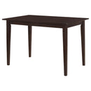  Coaster Furniture Gomez 150152 5-piece Rectangular Dining Table Set - Cappuccino IMAGE 2