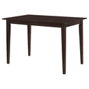 Coaster Furniture Gomez 150152 5-piece Rectangular Dining Table Set - Cappuccino IMAGE 2