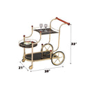  Acme Furniture Lacy 98006 Serving Cart IMAGE 3
