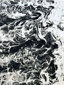 ORO308 Black/White 5x7 Rug