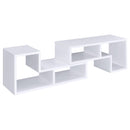  Coaster Furniture Velma 800330 Multipurpose TV Stand and Bookshelf - White IMAGE 8