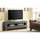  Coaster Furniture Elkton 701979 2-Drawer Engineered Wood 59" TV Stand - Weathered Grey IMAGE 2
