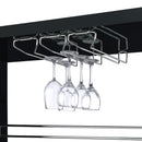  Coaster Furniture Prescott 100165 Rectangular Home Wine Table - Black High Gloss IMAGE 7