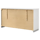  Coaster Furniture Felicity 203503 6-Drawer Dresser - White High Gloss IMAGE 7