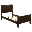  Size_Twin -- Coaster Furniture Louis Philippe Sleigh Bed IMAGE 1