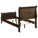  Size_Twin -- Coaster Furniture Louis Philippe Sleigh Bed IMAGE 4