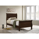  Size_Twin -- Coaster Furniture Louis Philippe Sleigh Bed IMAGE 6