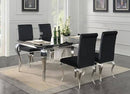 G-106-T BLACK RECTANGULAR DINING TABLE