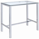  Coaster Furniture 104873 5 pc Pub Height Dining Set IMAGE 3