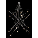  Zuo Belief 50216 Ceiling Lamp - Chrome IMAGE 2
