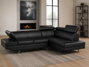 Moderno-Black 2PC SECTIONAL