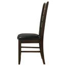  Coaster Furniture Dalila 102722 Wood Dining Side Chair - Cappuccino (Set of 2) IMAGE 4