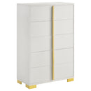  Coaster Furniture Marceline 222931KE-S5 7 pc King Panel Bedroom Set IMAGE 6