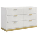  Coaster Furniture Caraway 224771Q-S4 6 pc Queen Panel Bedroom Set IMAGE 4