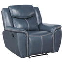  Coaster Furniture Sloane 610271-S3 3 pc Reclining Living Room Set IMAGE 5